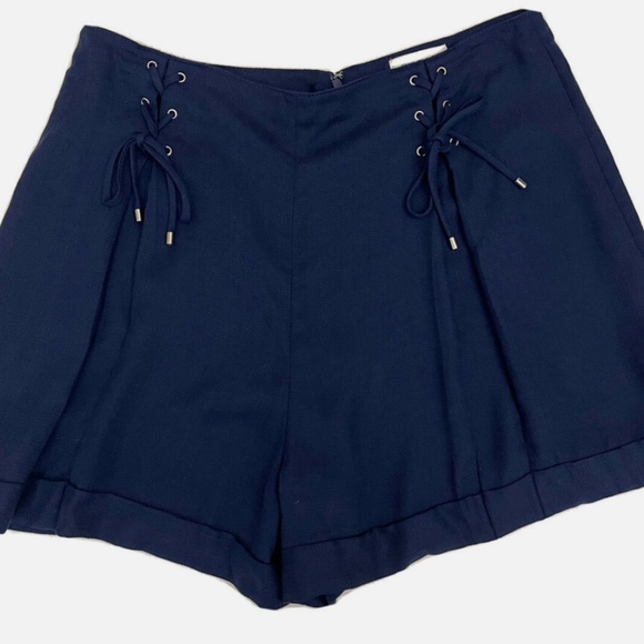 Club Monaco Ditmas Navy Shorts Sz 12 NWT - Picture 1 of 9